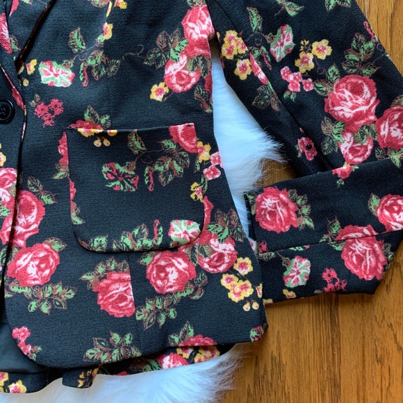 ModCloth Stargazing Splendor Rose Ruffle Blazer - Picture 6 of 6